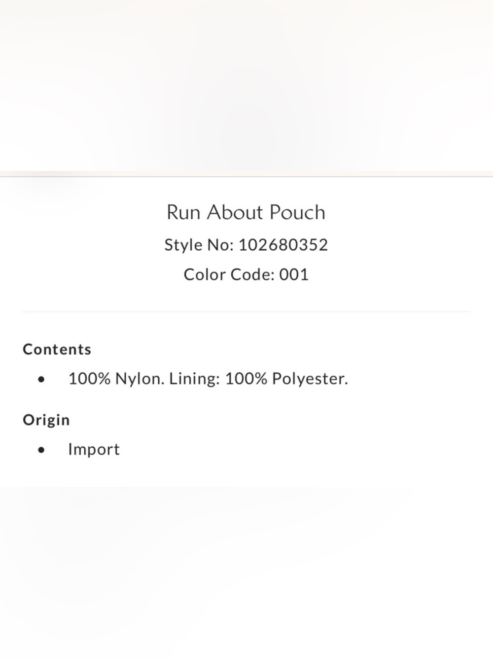 NWT Free People FP Movement Run About Pouch Black - Picture 4 of 4